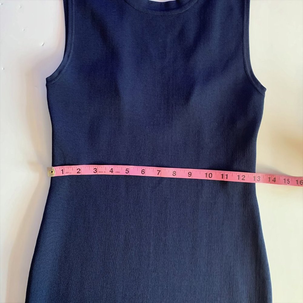 WOW Couture Navy Bodycon Bandage Dress - Large - Picture 6 of 9